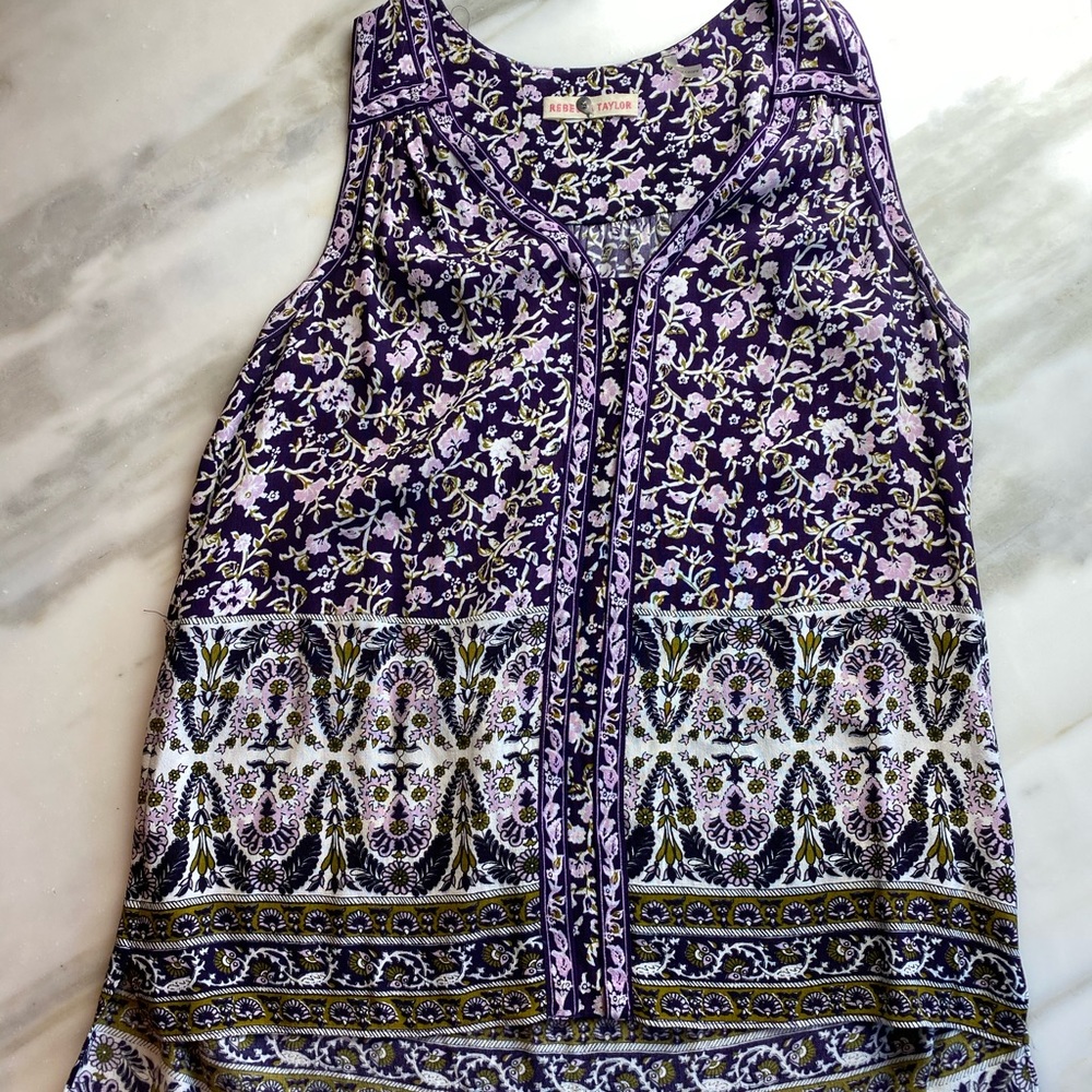 Rebecca Taylor flowy tank top